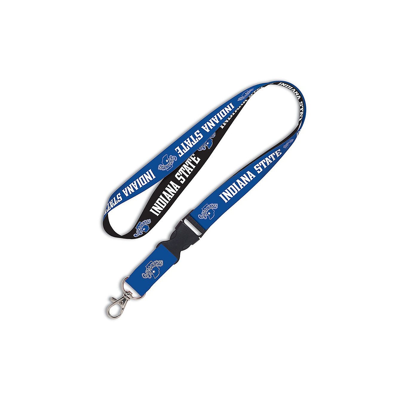 WinCraft Indiana State University 1" Lanyard with Detachable Buckle                                                              - view number 1