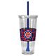 Boelter Brands Chicago Cubs Bold Neo Sleeve 22 oz. Straw Tumblers 2-Pack                                                         - view number 1 image