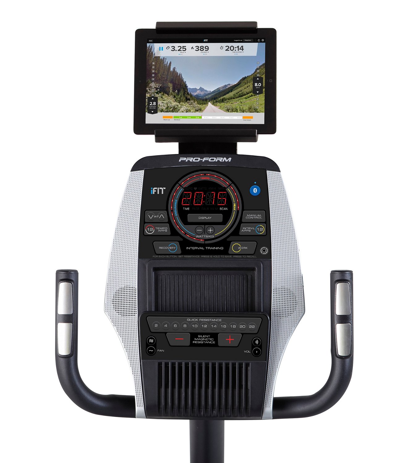 ProForm 325 CSX Recumbent Exercise Bike Academy