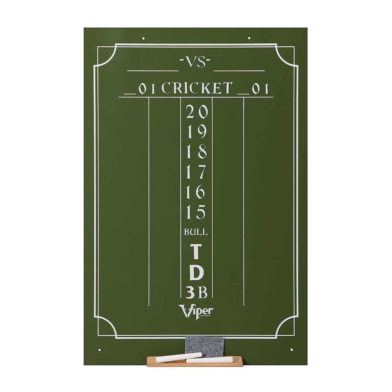 Viper Large Cricket Chalk Scoreboard                                                                                             - view number 1