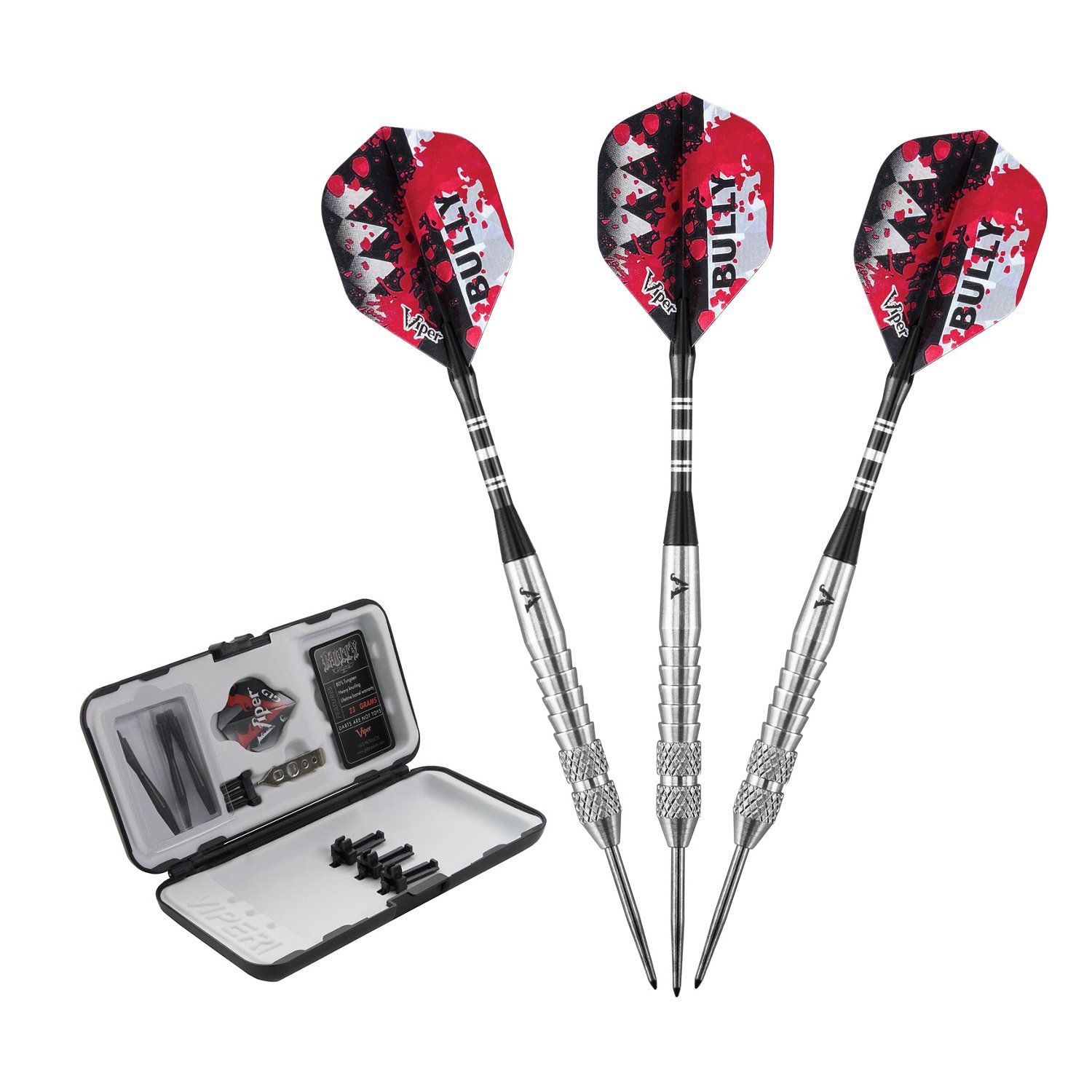 Viper Bully SteelTip Darts 3Pack Academy
