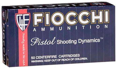 Fiocchi Pistol Shooting Dynamics .40 S&W 165-Grain Full Metal Jacket Centerfire Handgun Ammunition | Academy