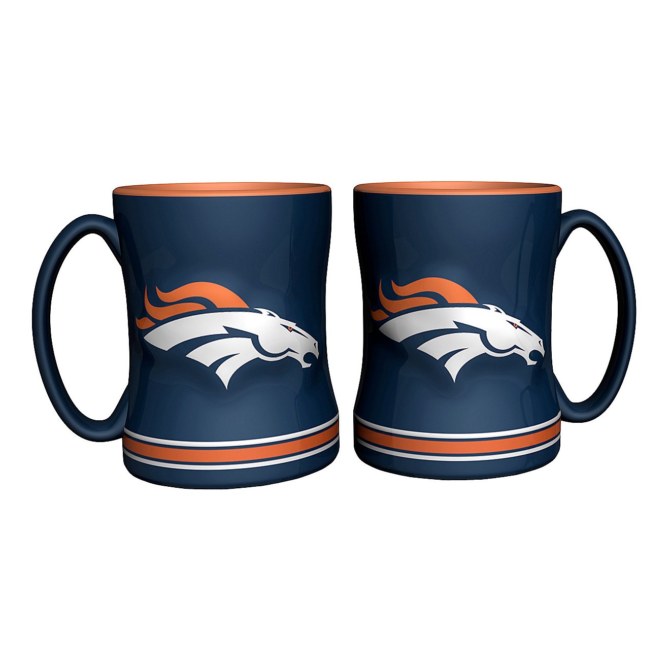 Boelter Brands Denver Broncos 14 oz. Relief Mugs 2-Pack                                                                          - view number 1