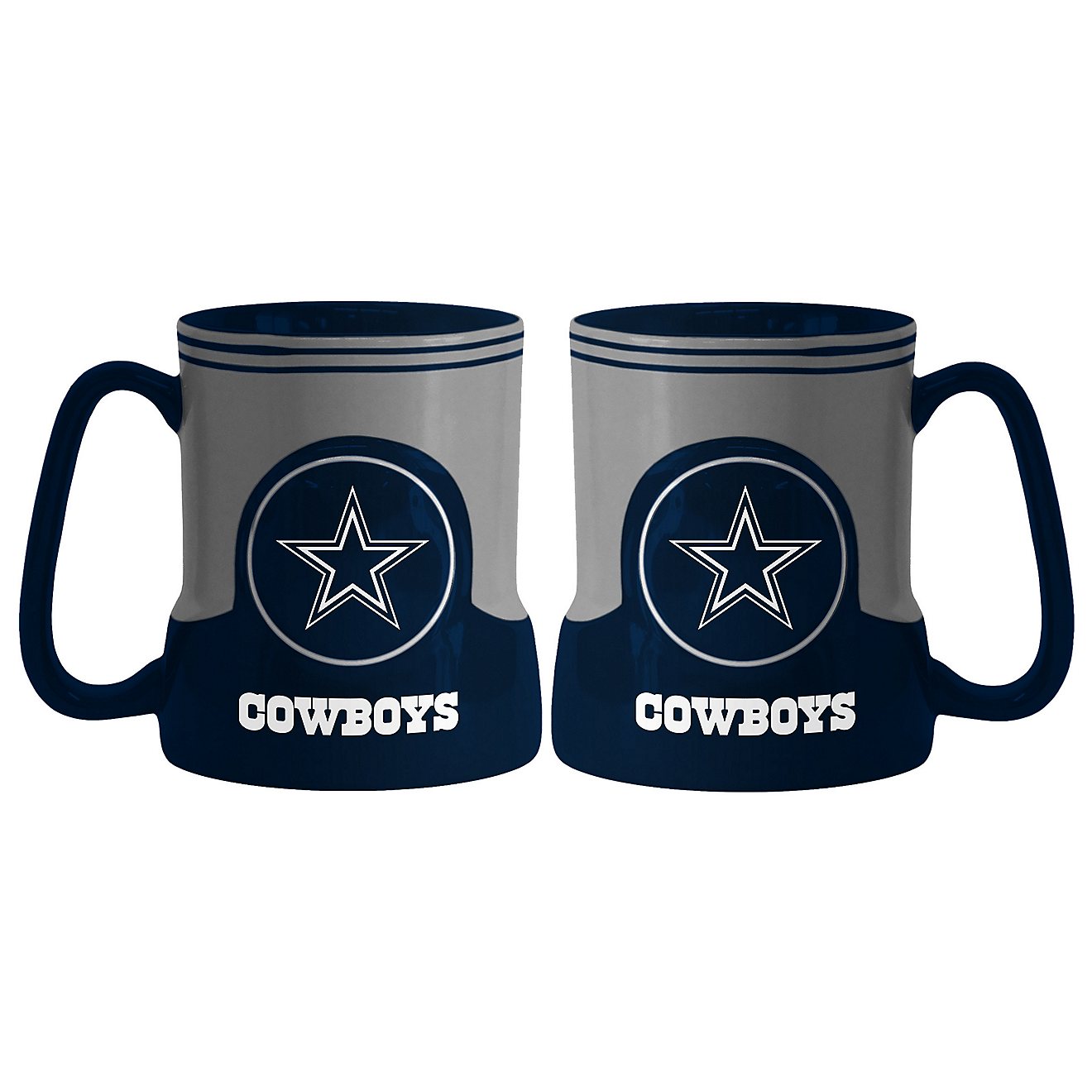 Boelter Brands Dallas Cowboys Gametime 18 oz. Mugs 2-Pack                                                                        - view number 1
