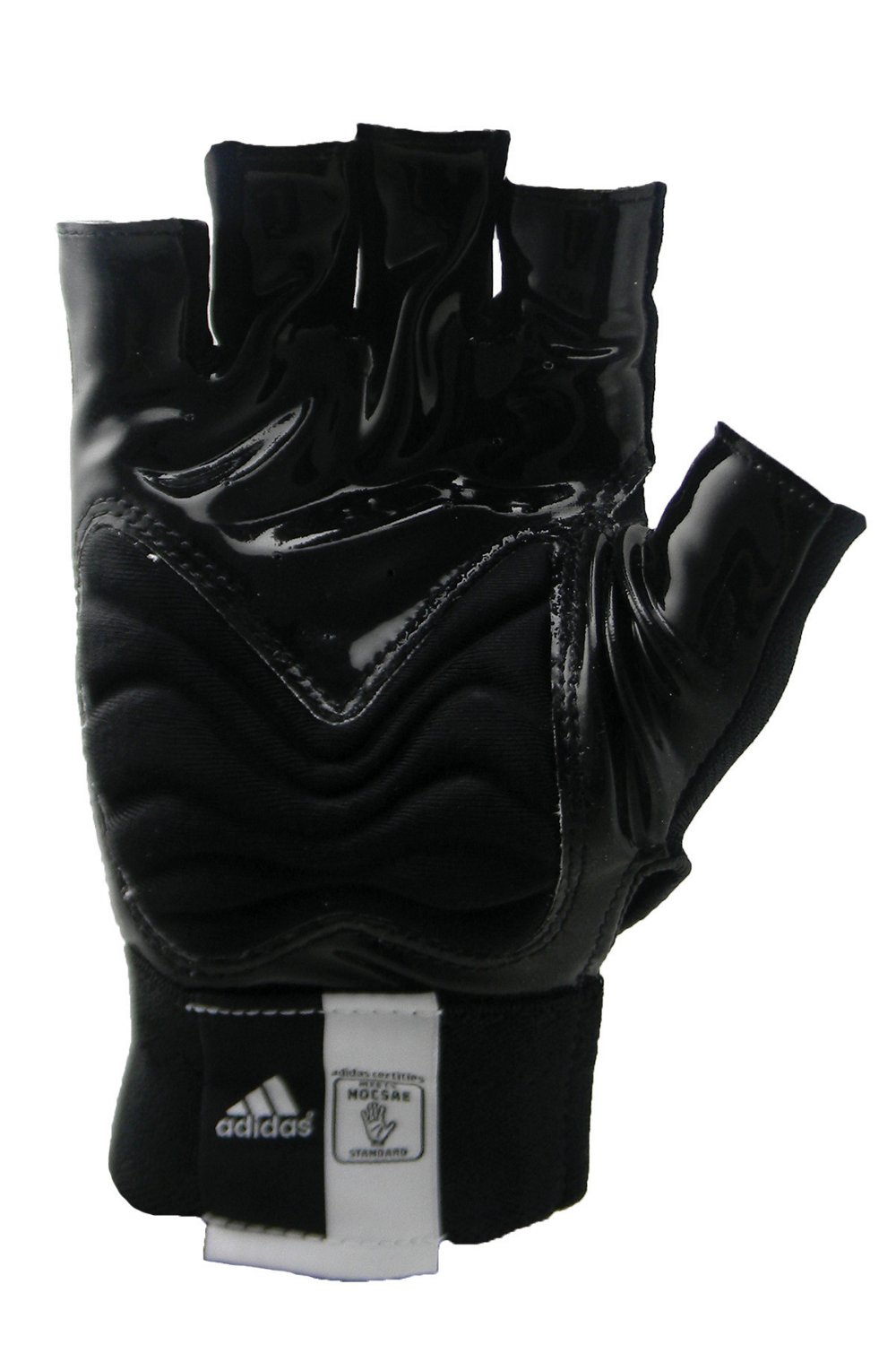 adidas Juniors' Techfit 1/2 Finger Lineman Football Gloves Academy