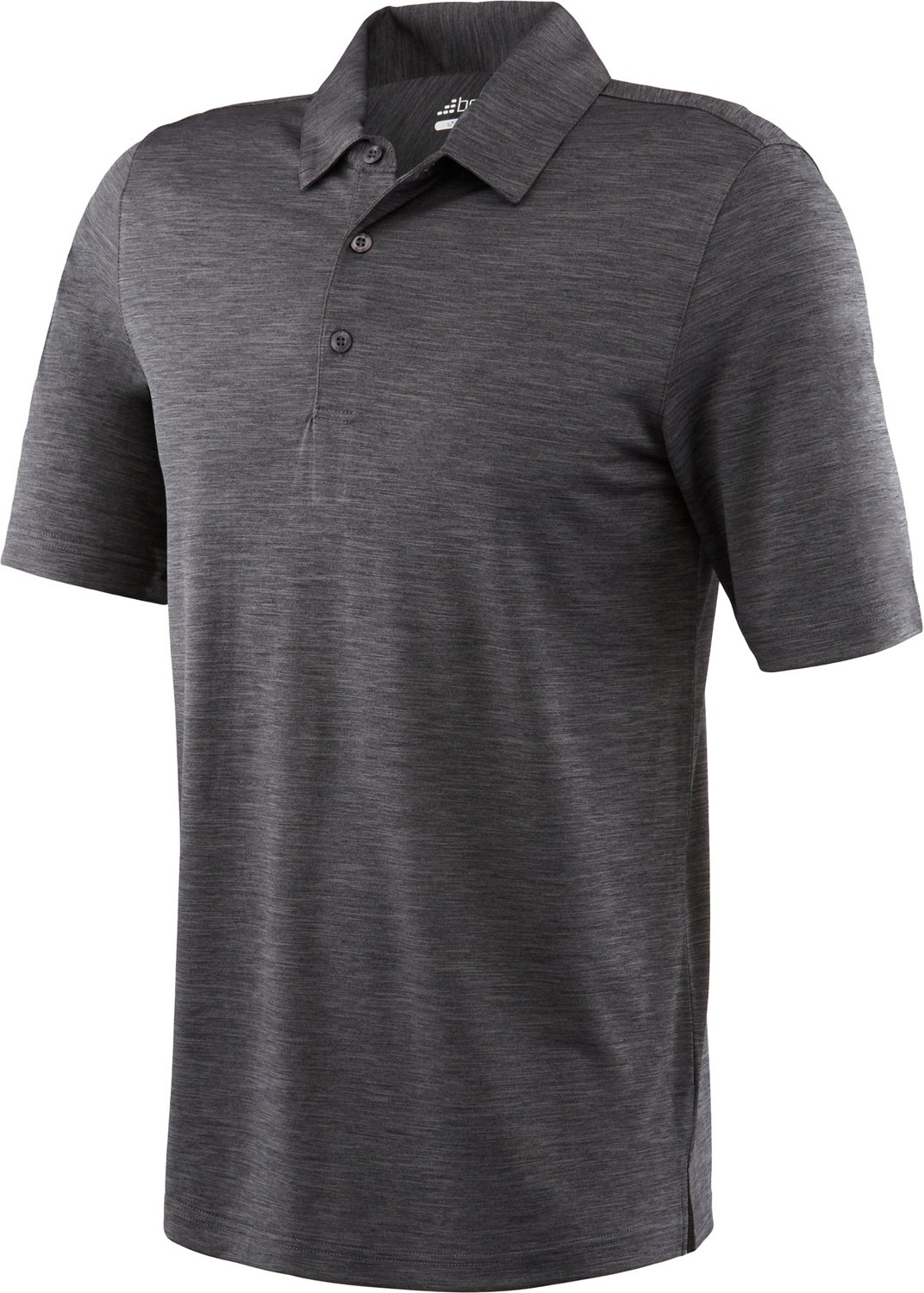 melange polo shirt