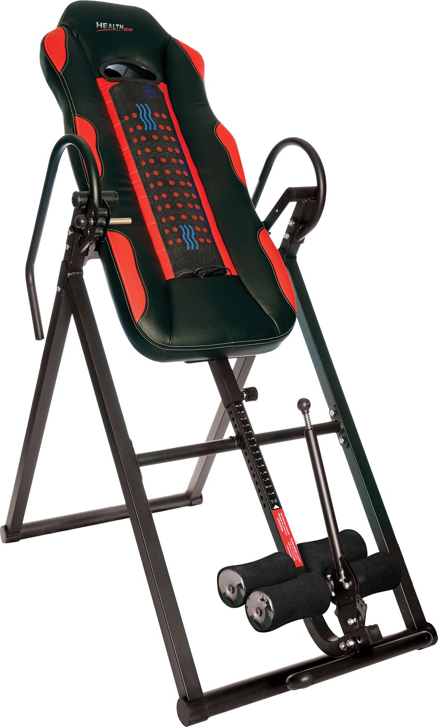 Health Gear Deluxe Heat And Massage Inversion Table Academy