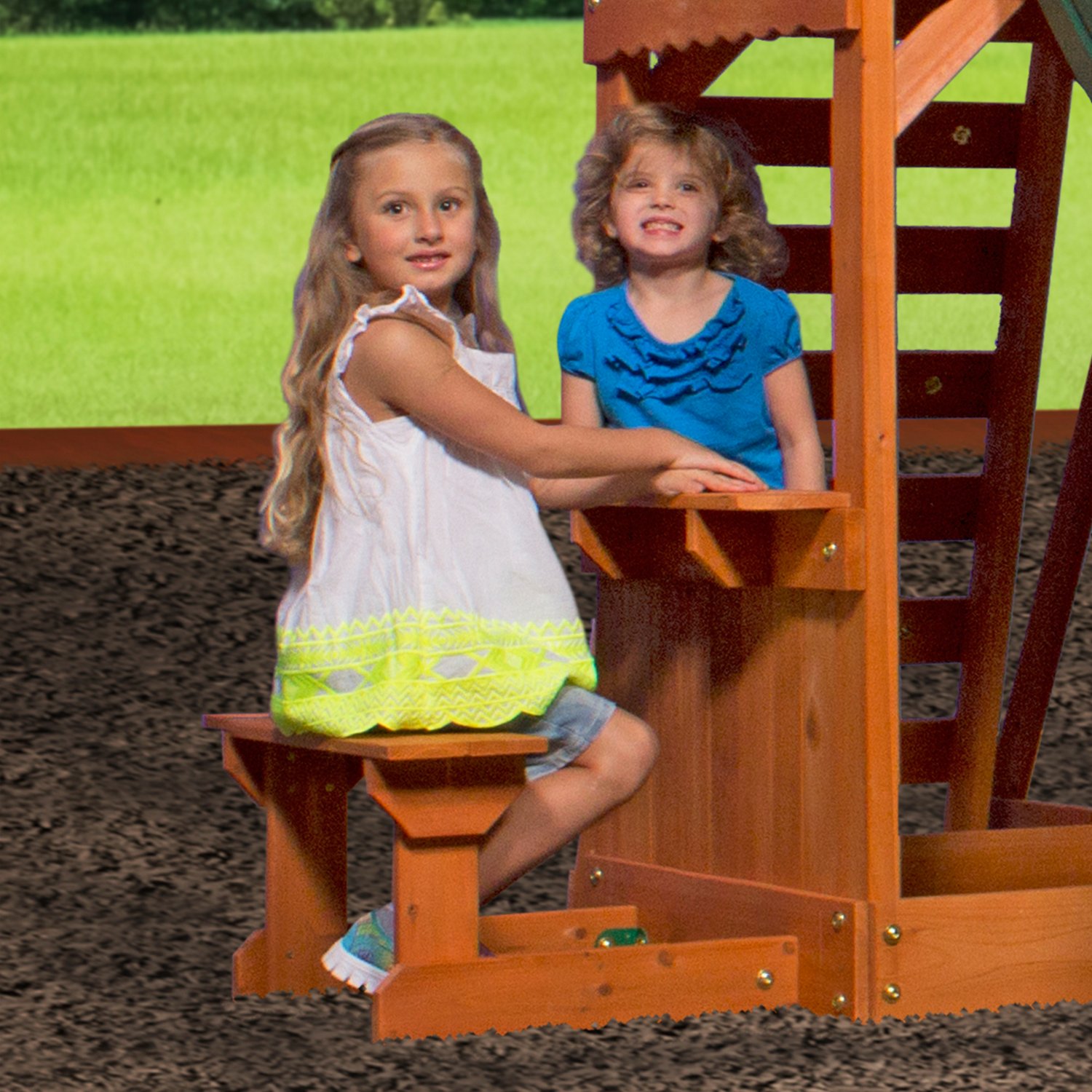 Backyard Discovery Weston Wooden Swing Set