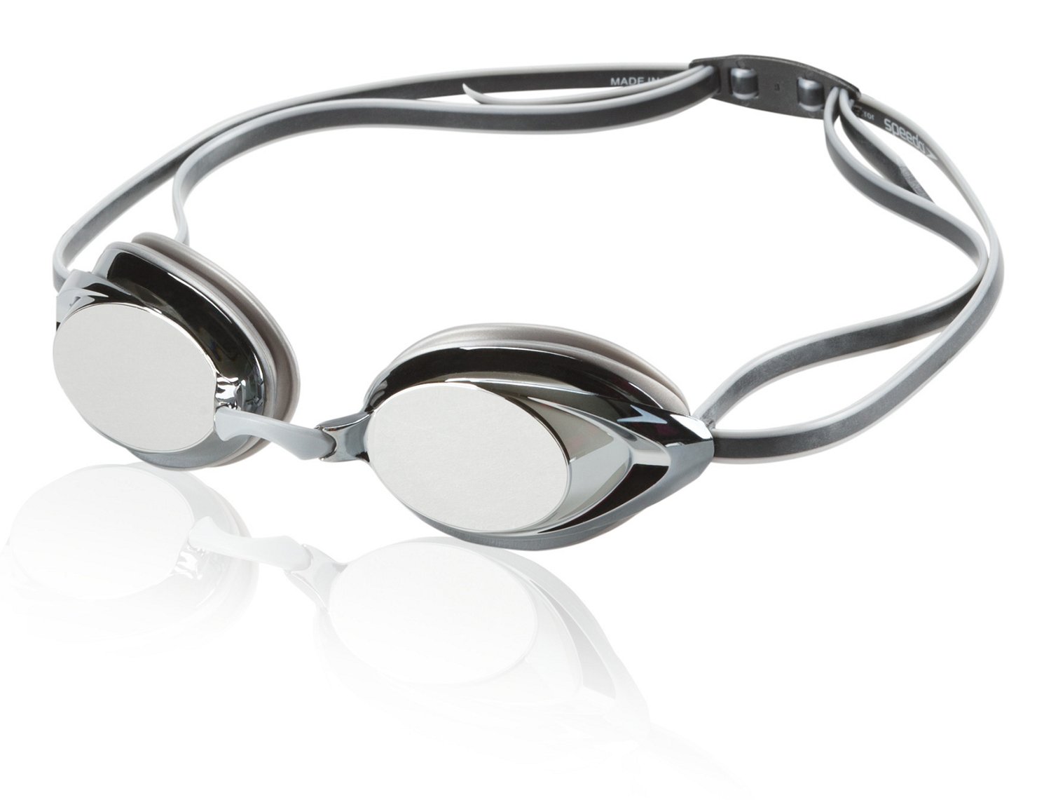 Speedo Unisex-Adult Swim Goggles Mirrored Vanquisher 2.0