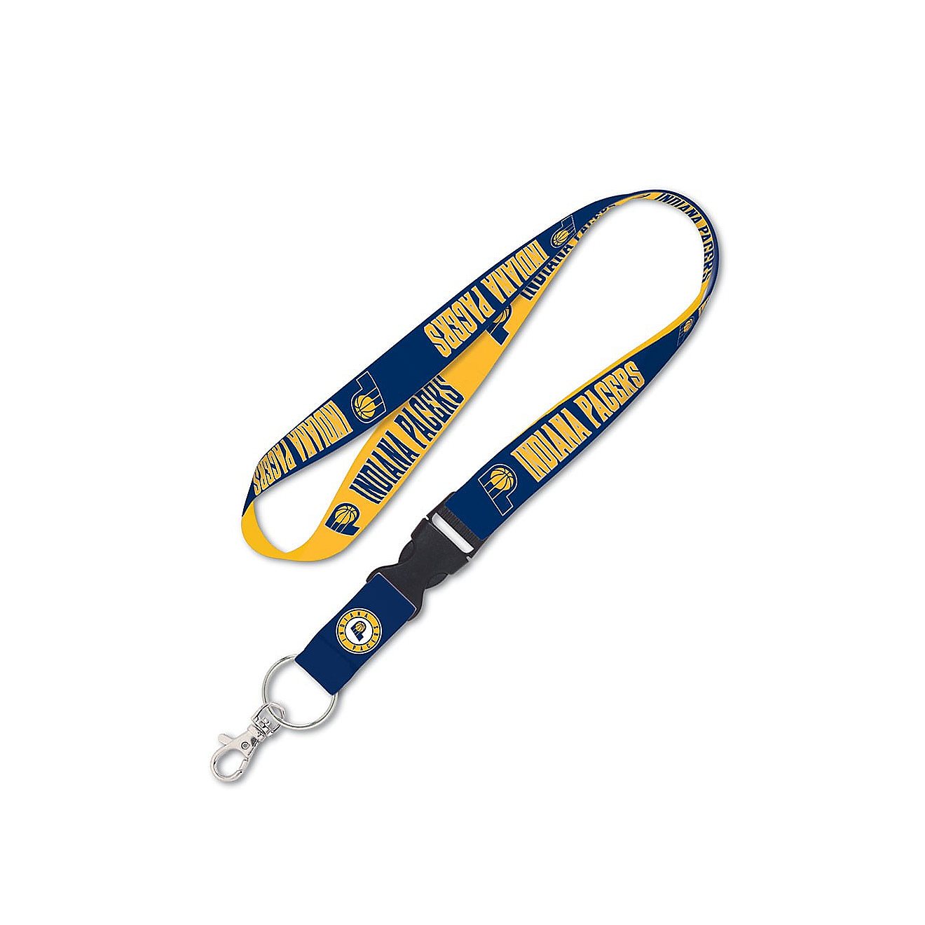 WinCraft Indiana Pacers Lanyard with Detachable Buckle                                                                           - view number 1