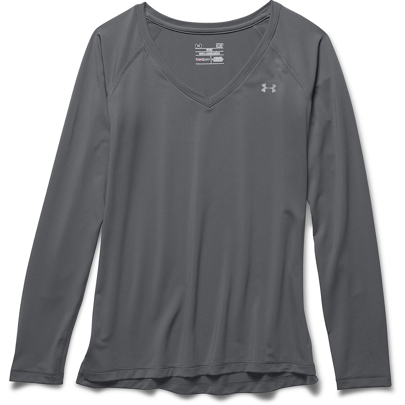 Under Armour Women's HeatGear Armour Mesh Solid Long Sleeve Top                                                                  - view number 3