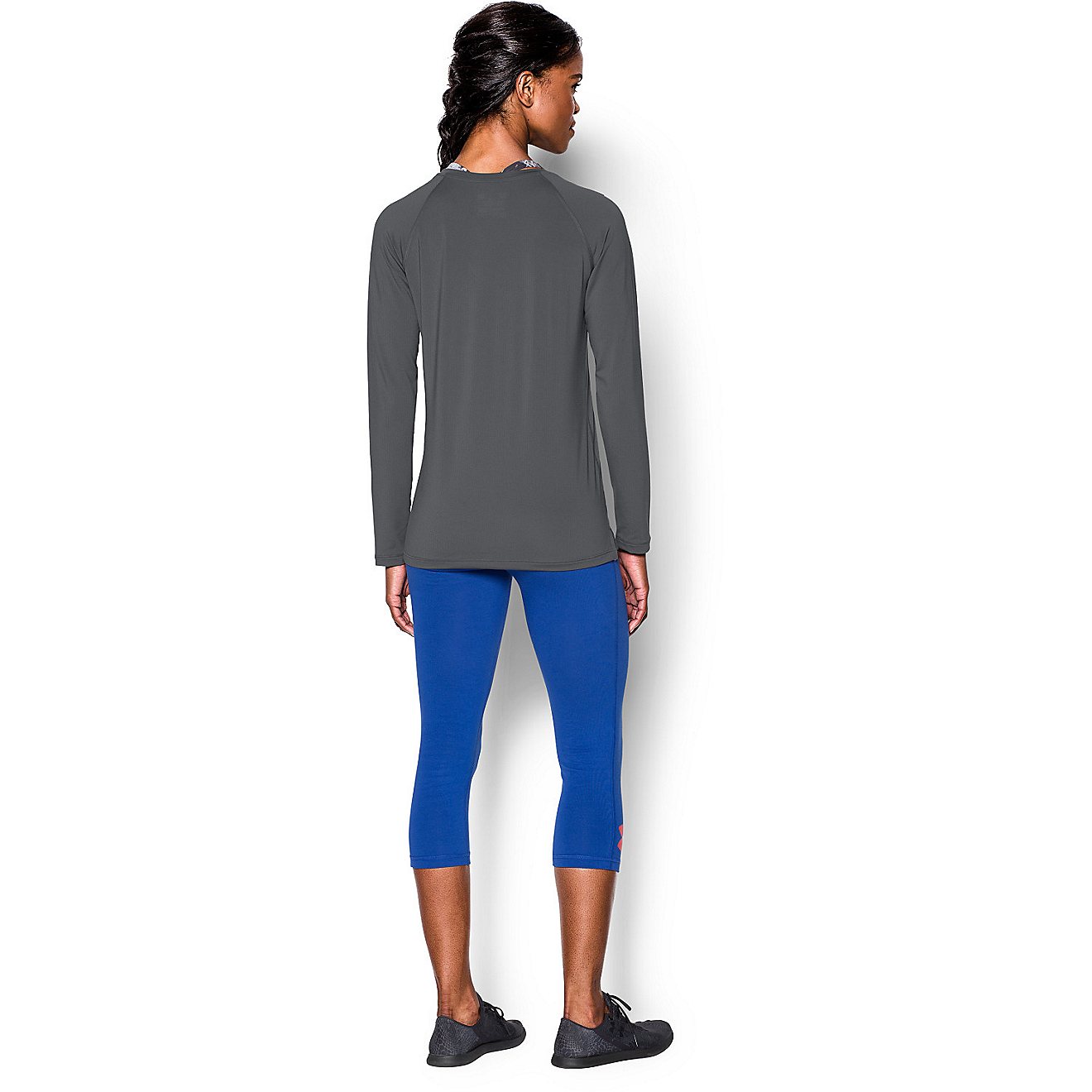 Under Armour Women's HeatGear Armour Mesh Solid Long Sleeve Top                                                                  - view number 6