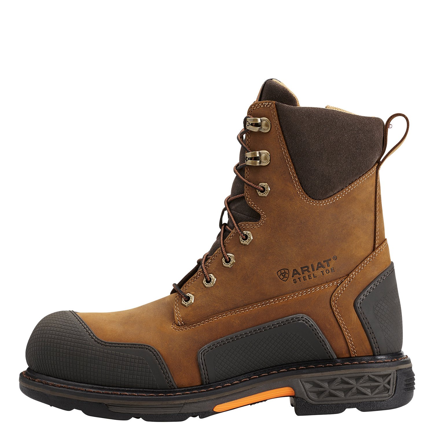 ariat steel toe work boots academy