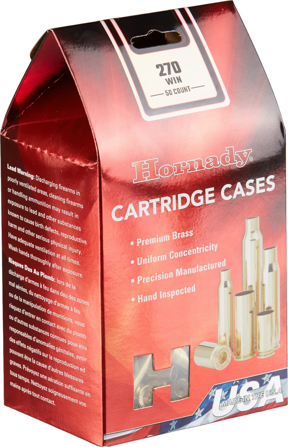 Hornady .270 Winchester Unprimed Cases 