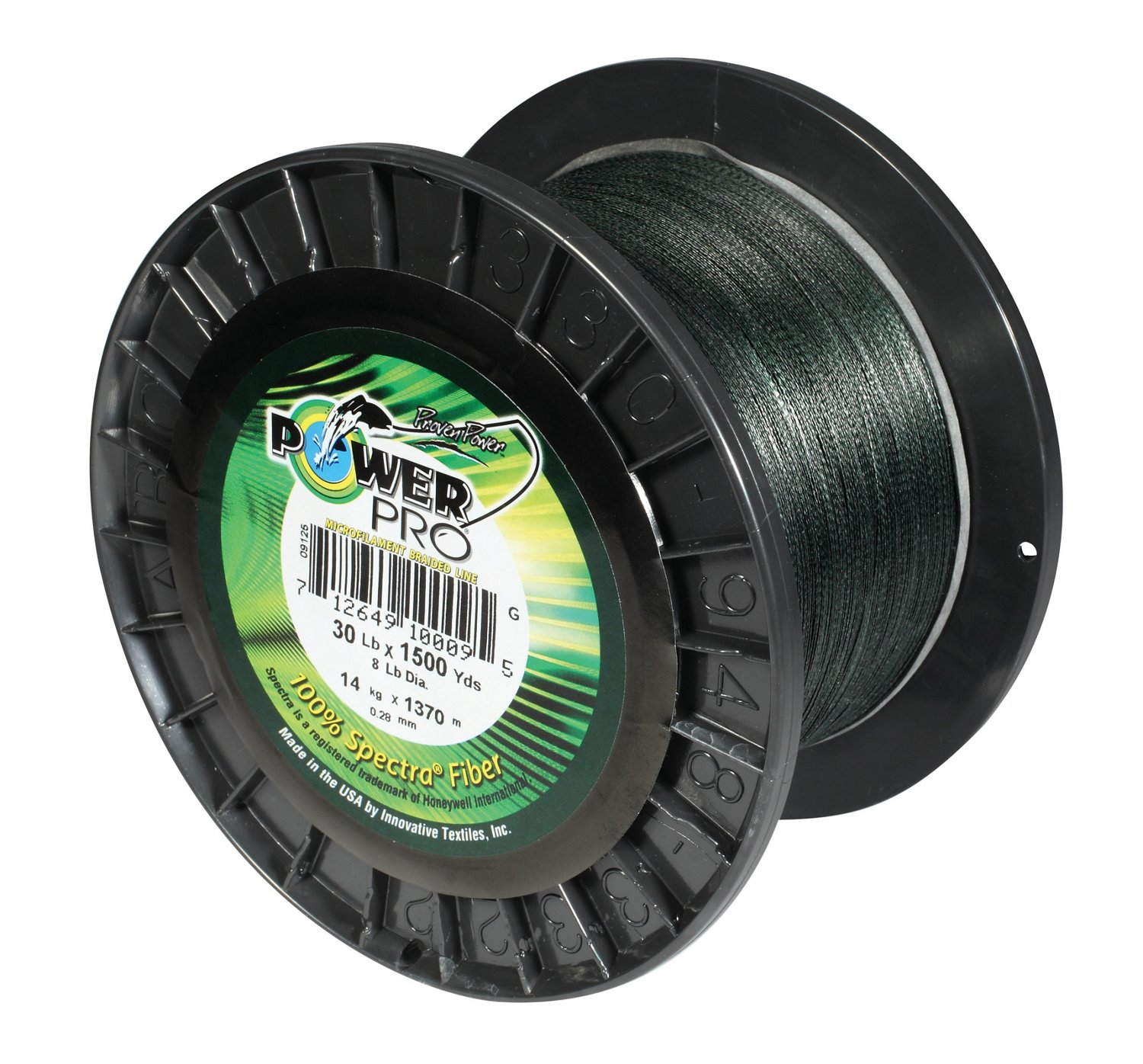 Powerpro 30 Lb 1 500 Yards Braided Fishing Line Academy