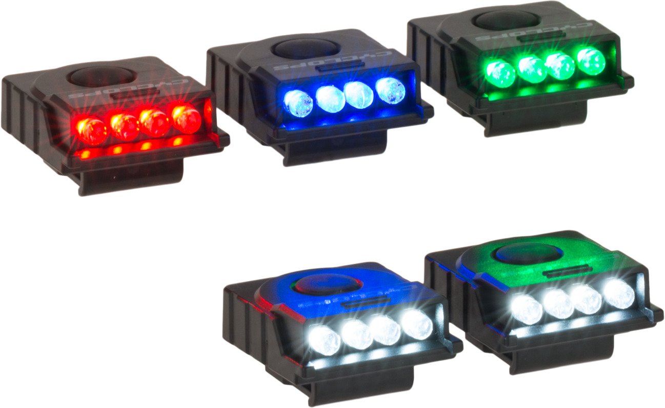 Cyclops Ultra Mini LED Cap Lights 4Pack Academy