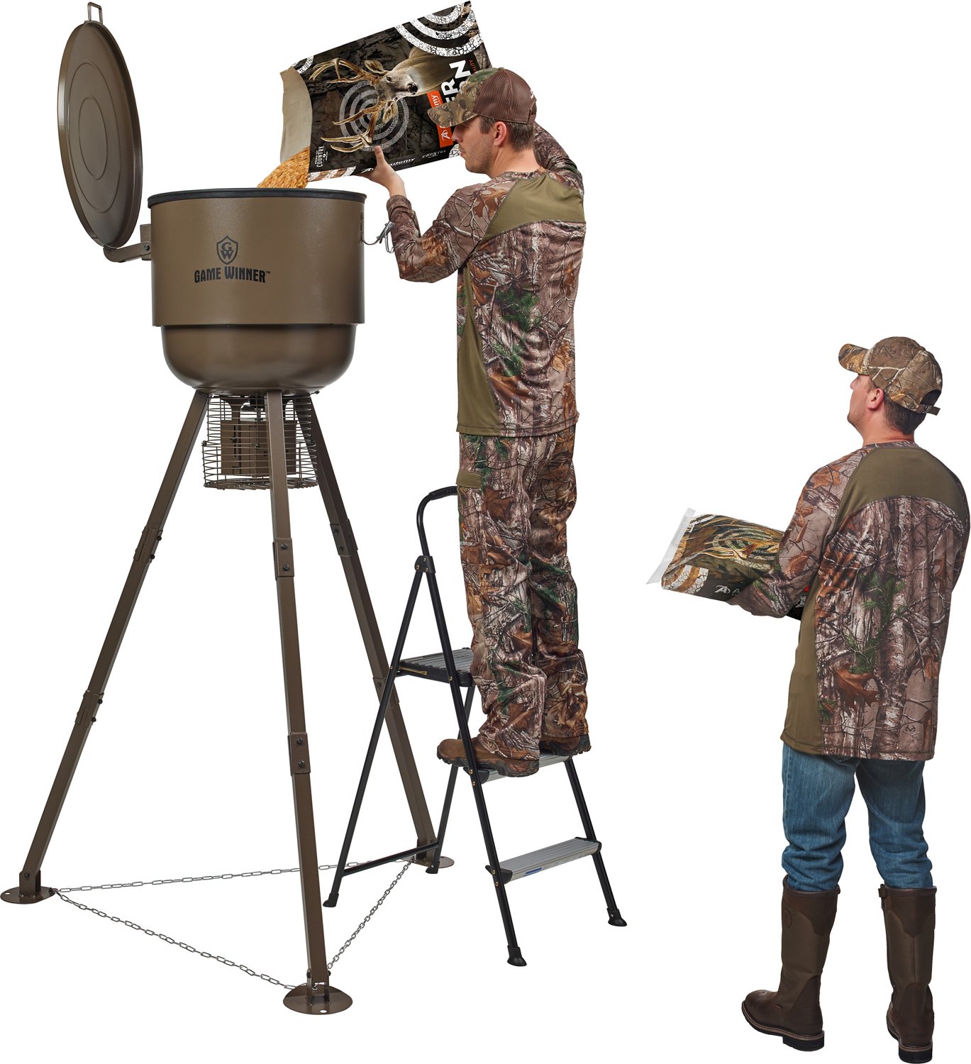 Game Winner® 200 lb. Mini Silo VP Feeder Academy