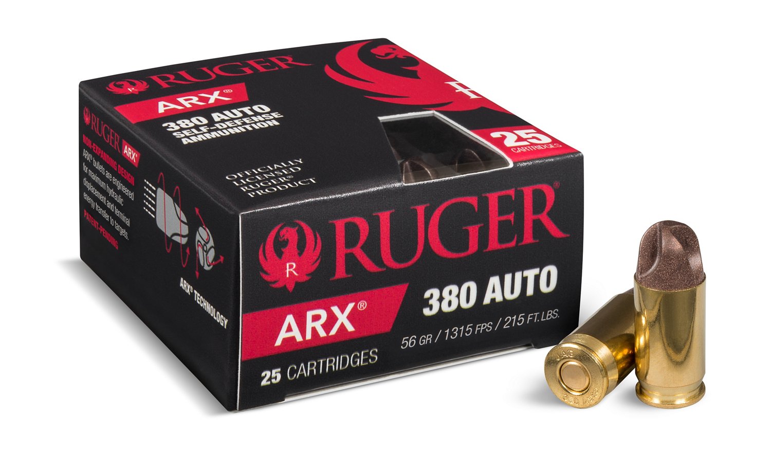 Ruger Arx 380 Auto 56 Grain Pistol Ammunition Academy