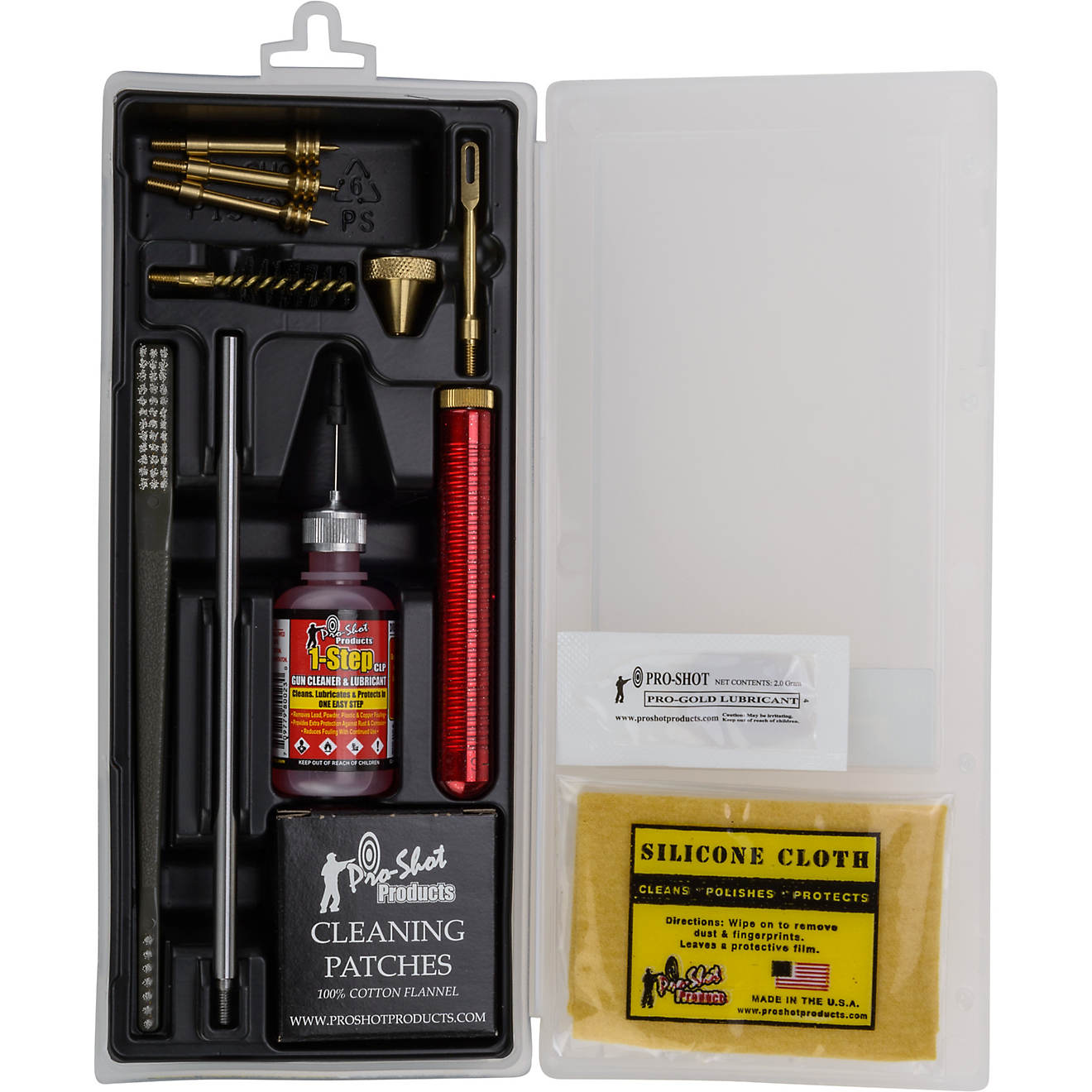 Pro-Shot Products Classic Box .38 - .45 Pistol Cleaning Kit                                                                      - view number 1