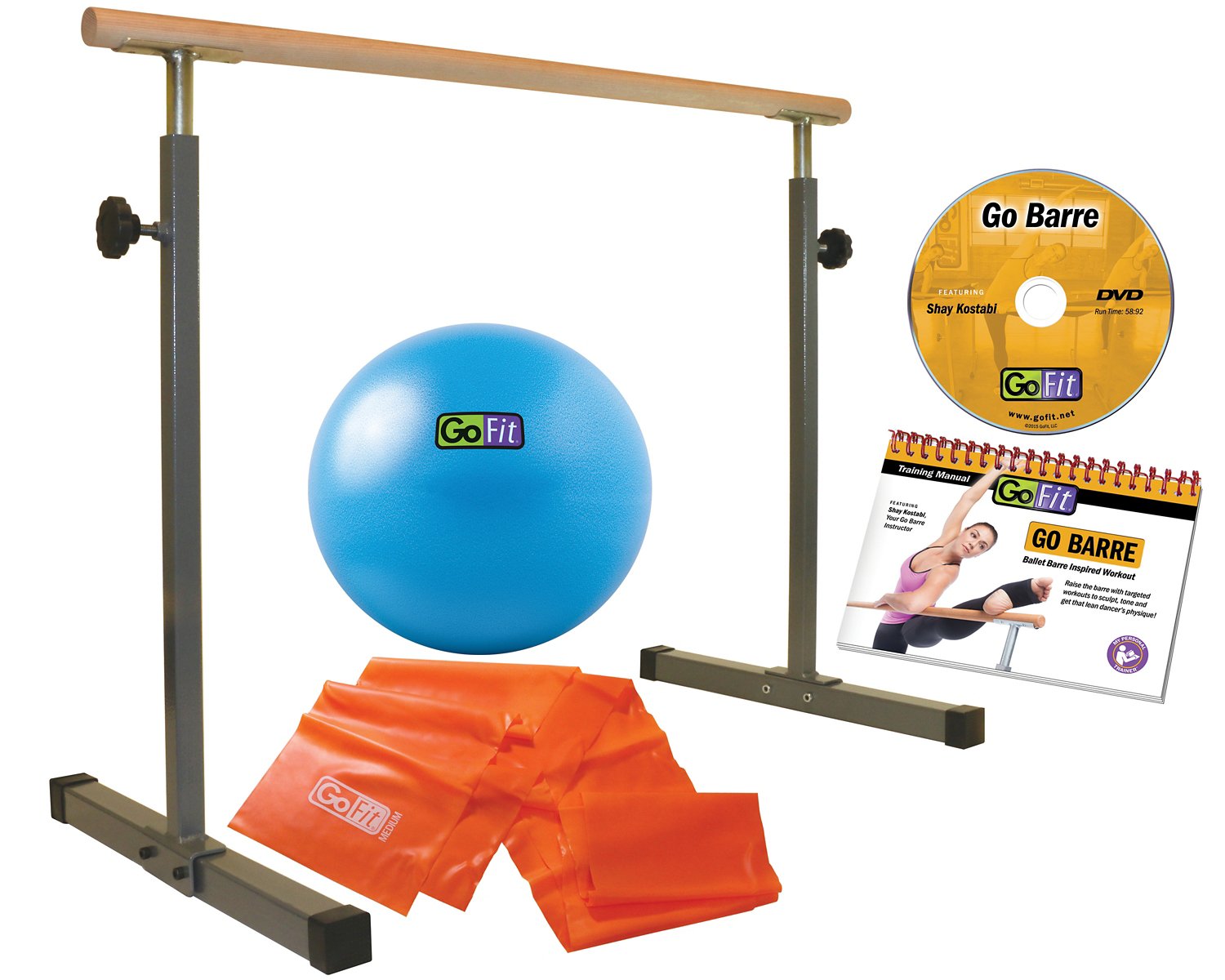 GoFit Go Barre Workout Kit Academy