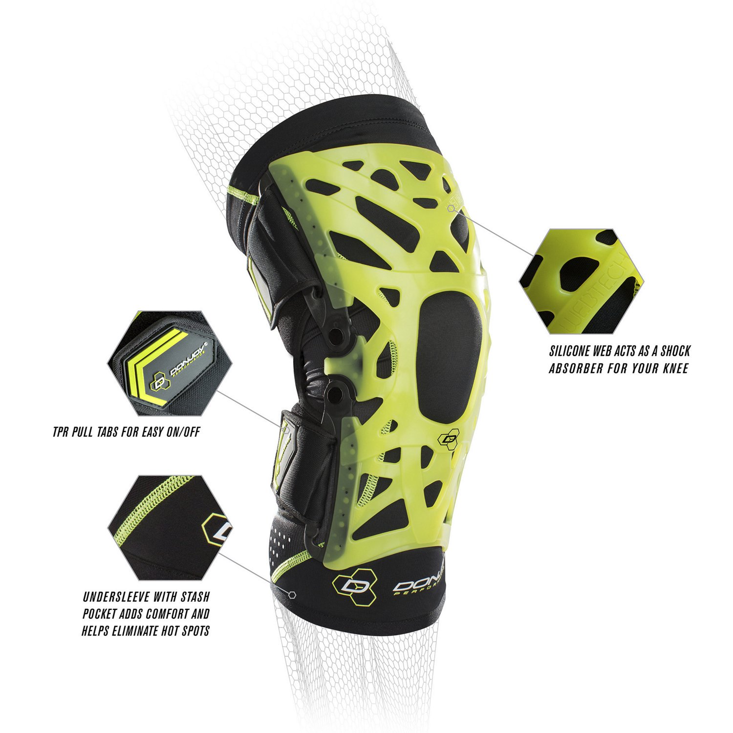 DonJoy Performance Men's tech Knee Brace Academy