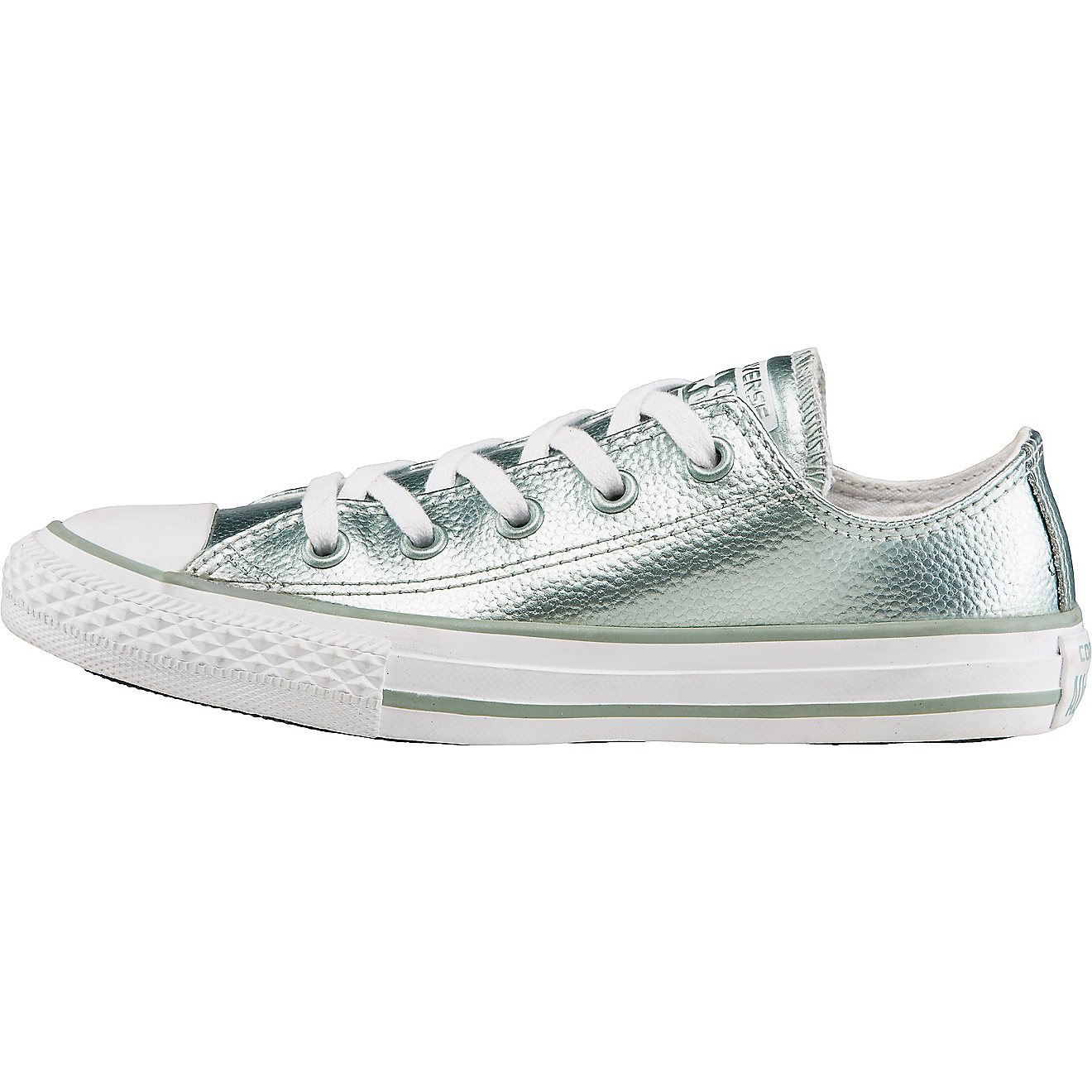Converse Girls' Chuck Taylor All Star Stingray Metallic Low-Top Shoes                                                            - view number 1