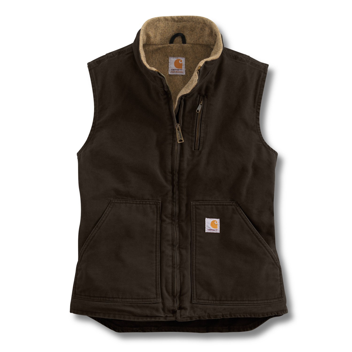 Carhartt Women's Sandstone Mock Neck Vest | Academy