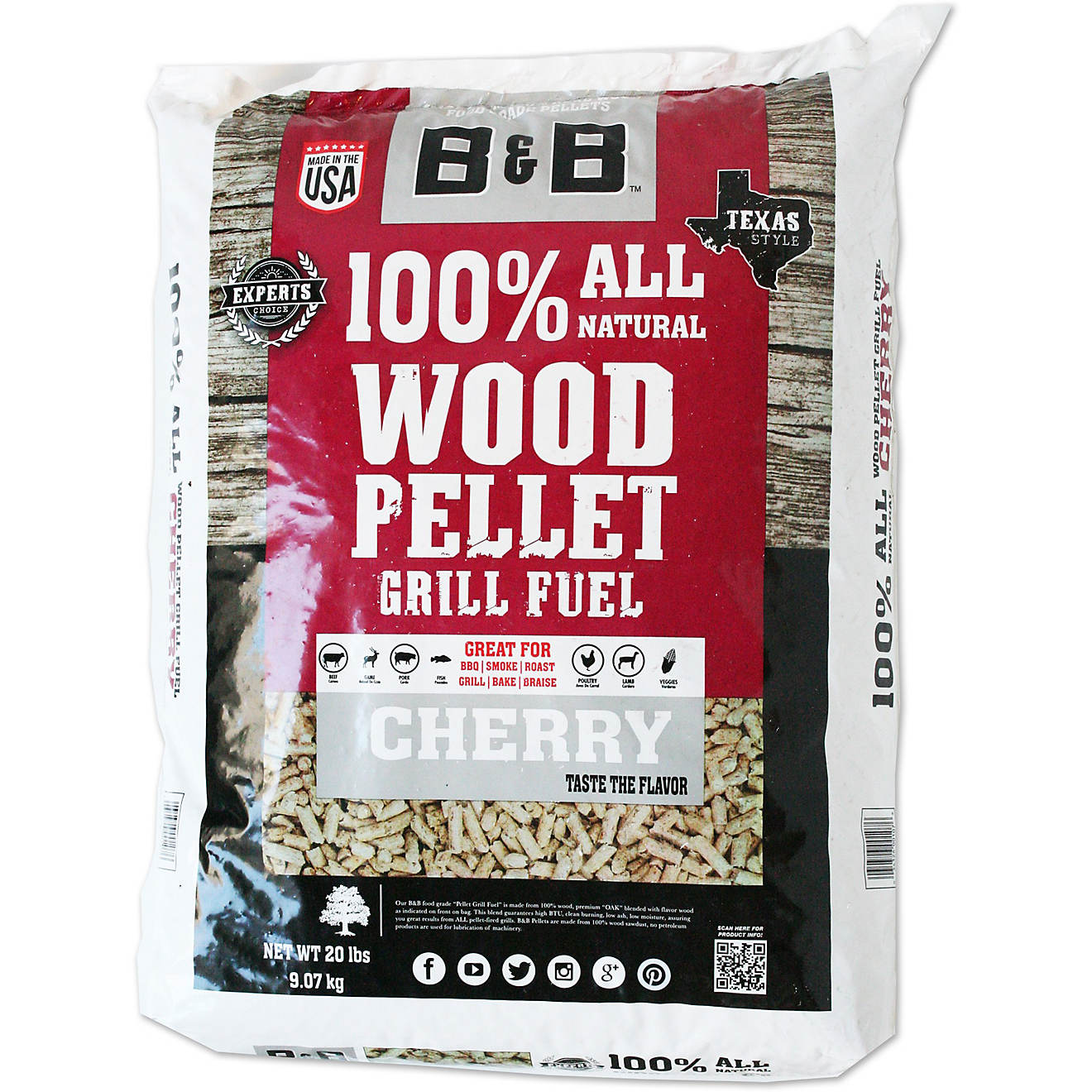 B&B Cherry Pellet Grill Fuel                                                                                                     - view number 1