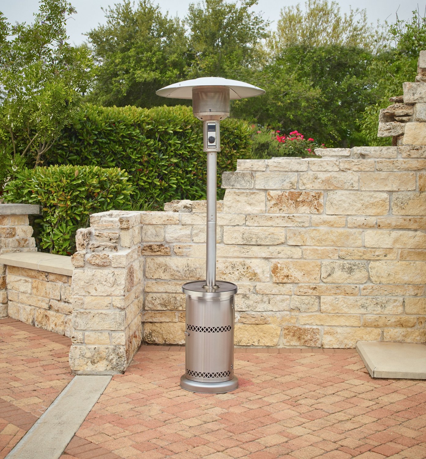 With a Tabletop Patio Heater You'll Never Want to Come Inside