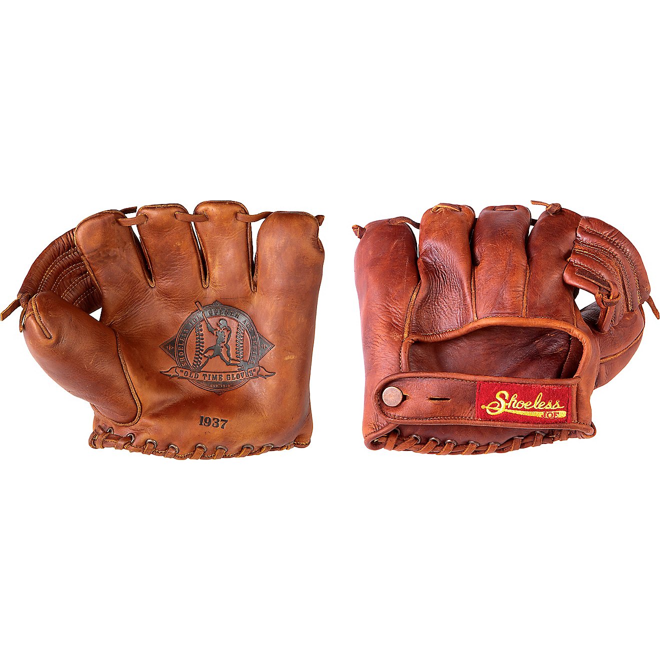 Shoeless Joe® Men's Golden Era Gloves 1937 Fielder's Glove                                                                      - view number 1
