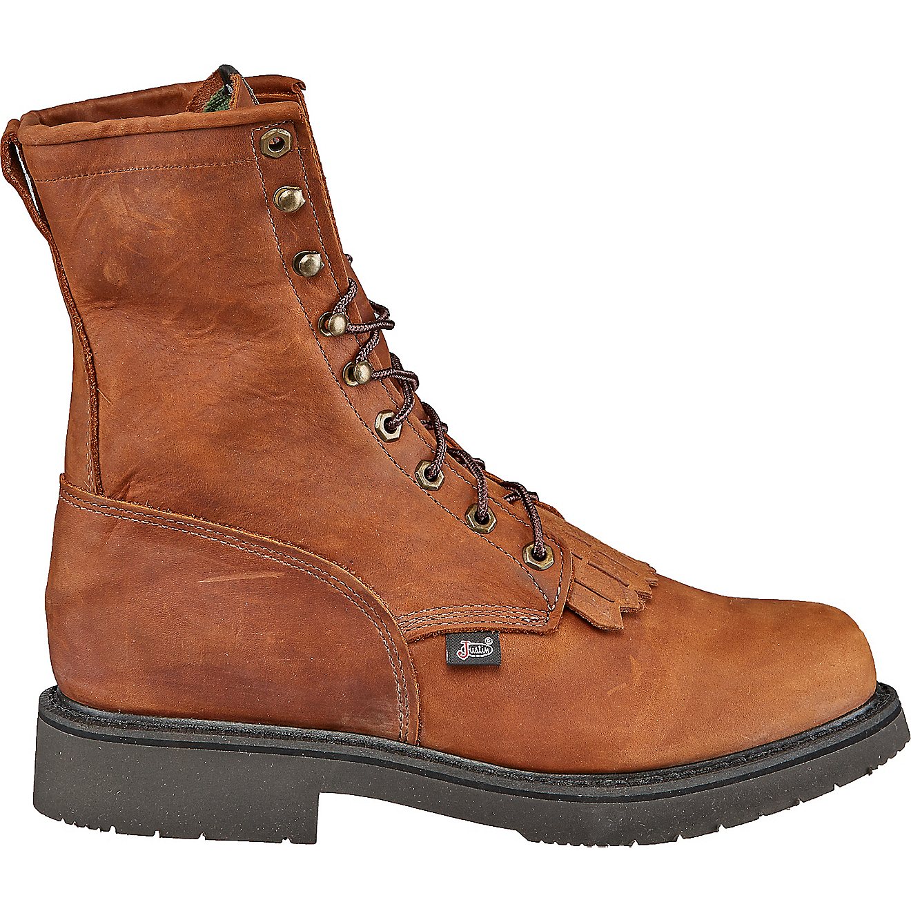 Justin Men's Aged Bark EH Lace Up Work Boots                                                                                     - view number 1