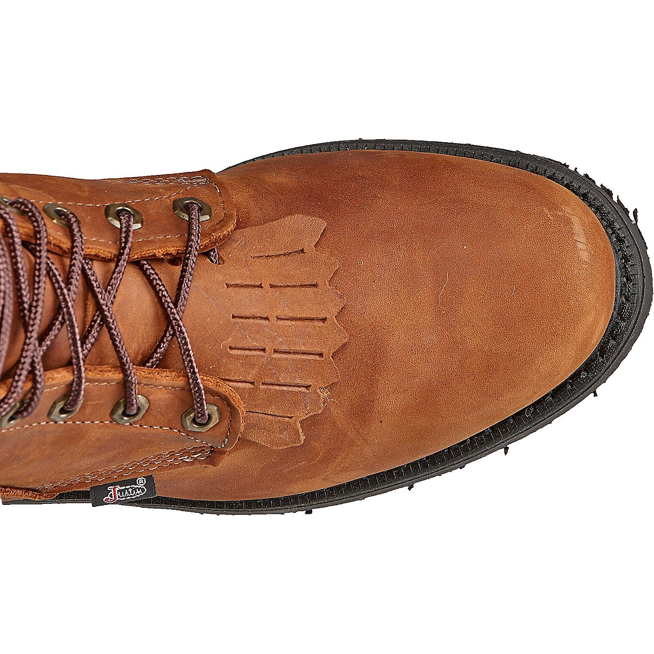 Justin Men's Aged Bark EH Lace Up Work Boots                                                                                     - view number 4
