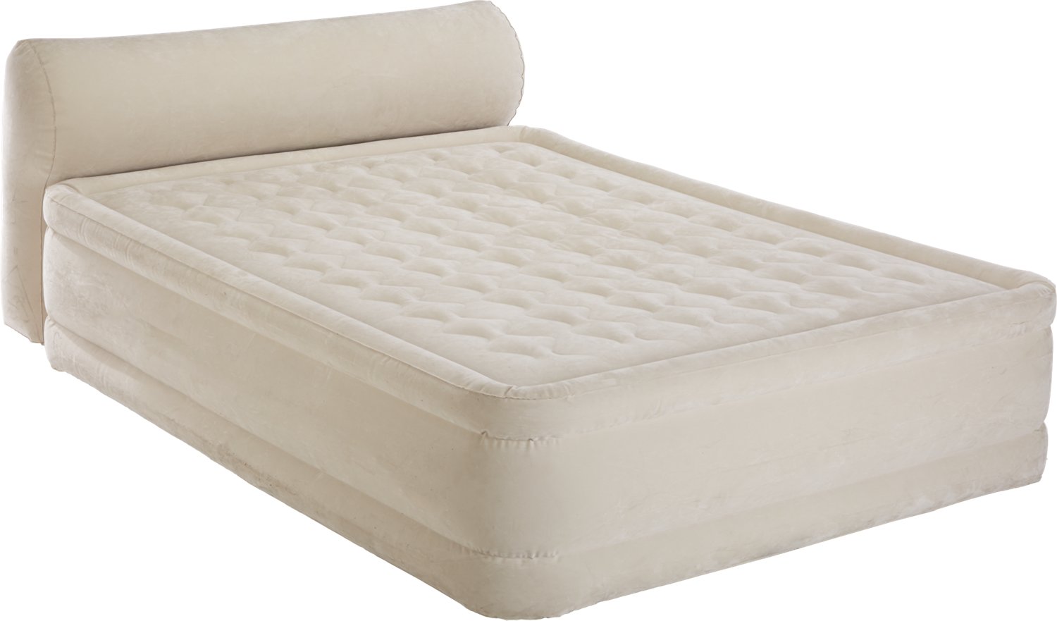 Intex Dura Beam Headboard Queen Size Airbed With Built In Pump