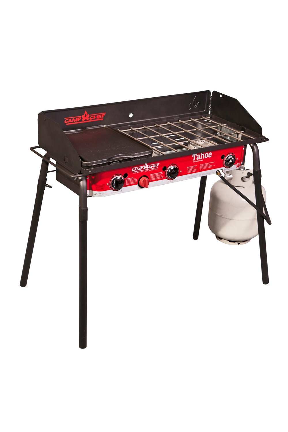 Camp Chef Tahoe 3-burner Propane Camp Stove With Griddle 809