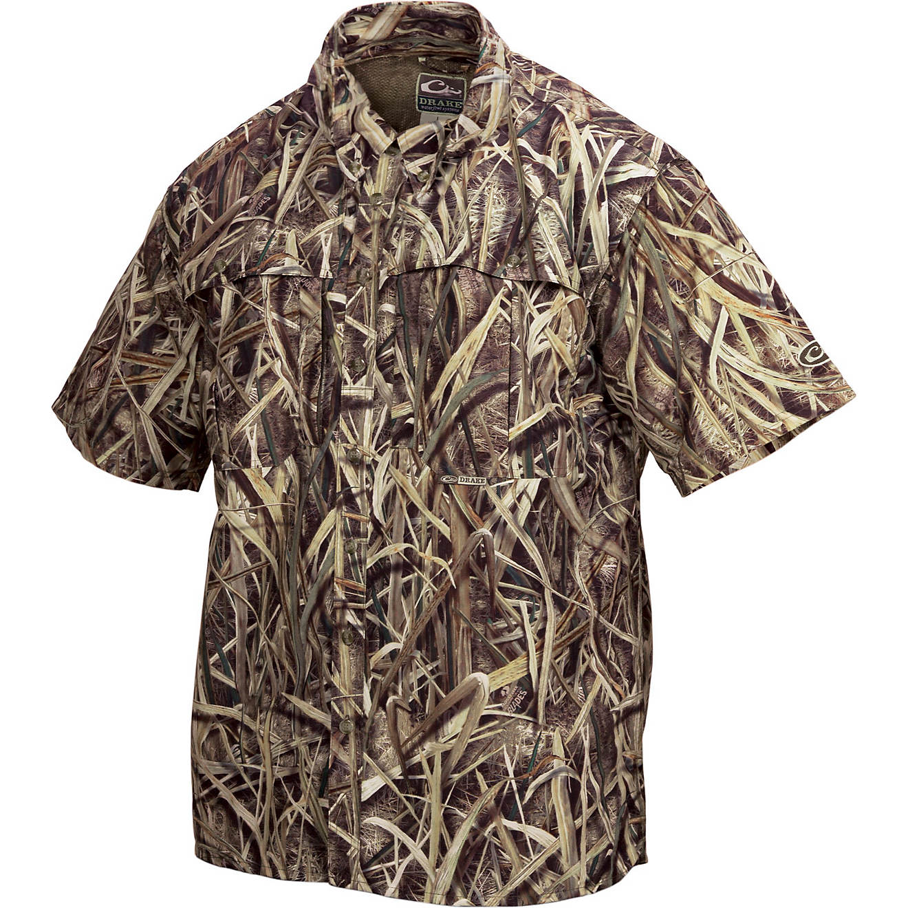 Drake Waterfowl Systems Cotton Wingshooter Vented Shirt with Staycool Fabric 