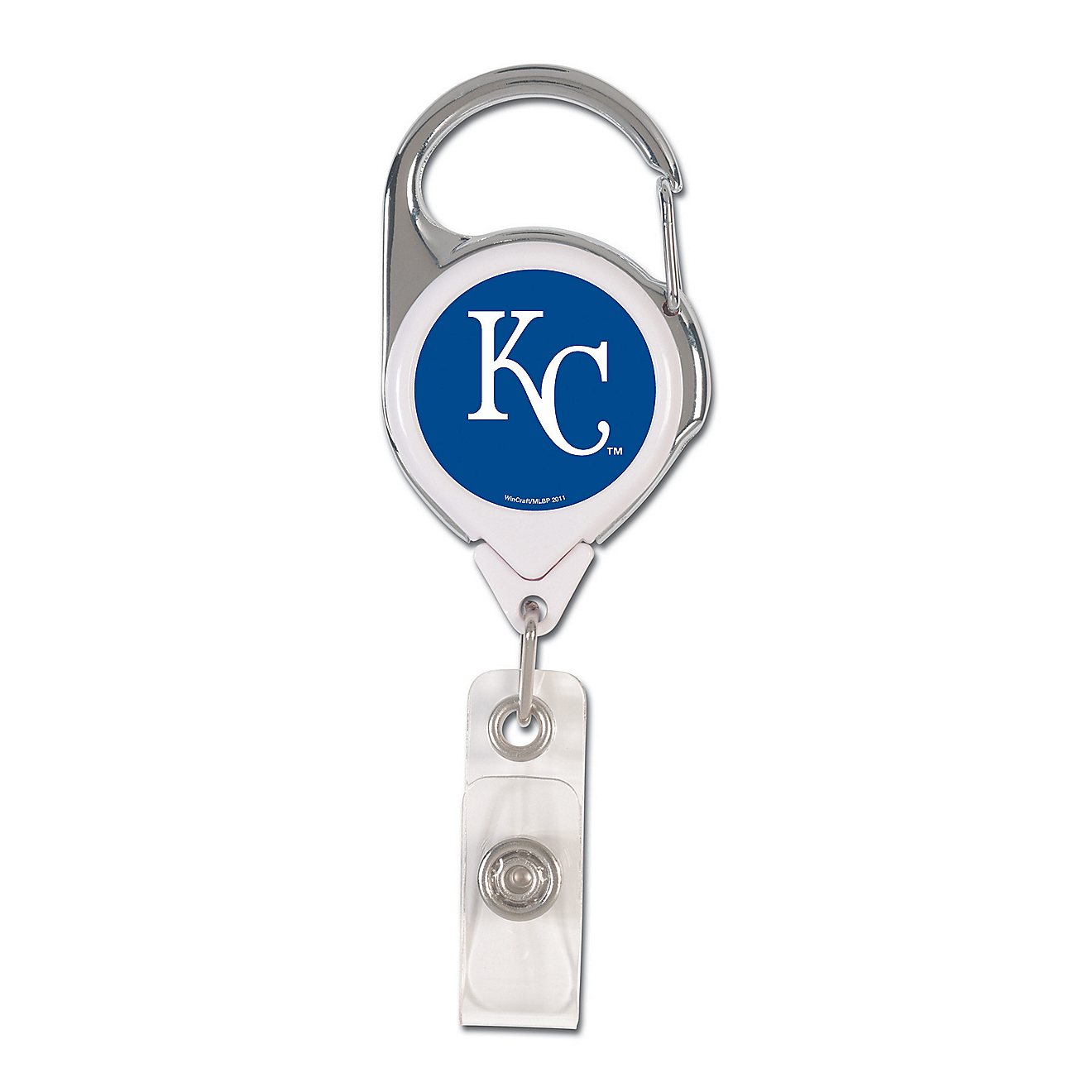 WinCraft Kansas City Royals Retractable Badge Holder                                                                             - view number 1