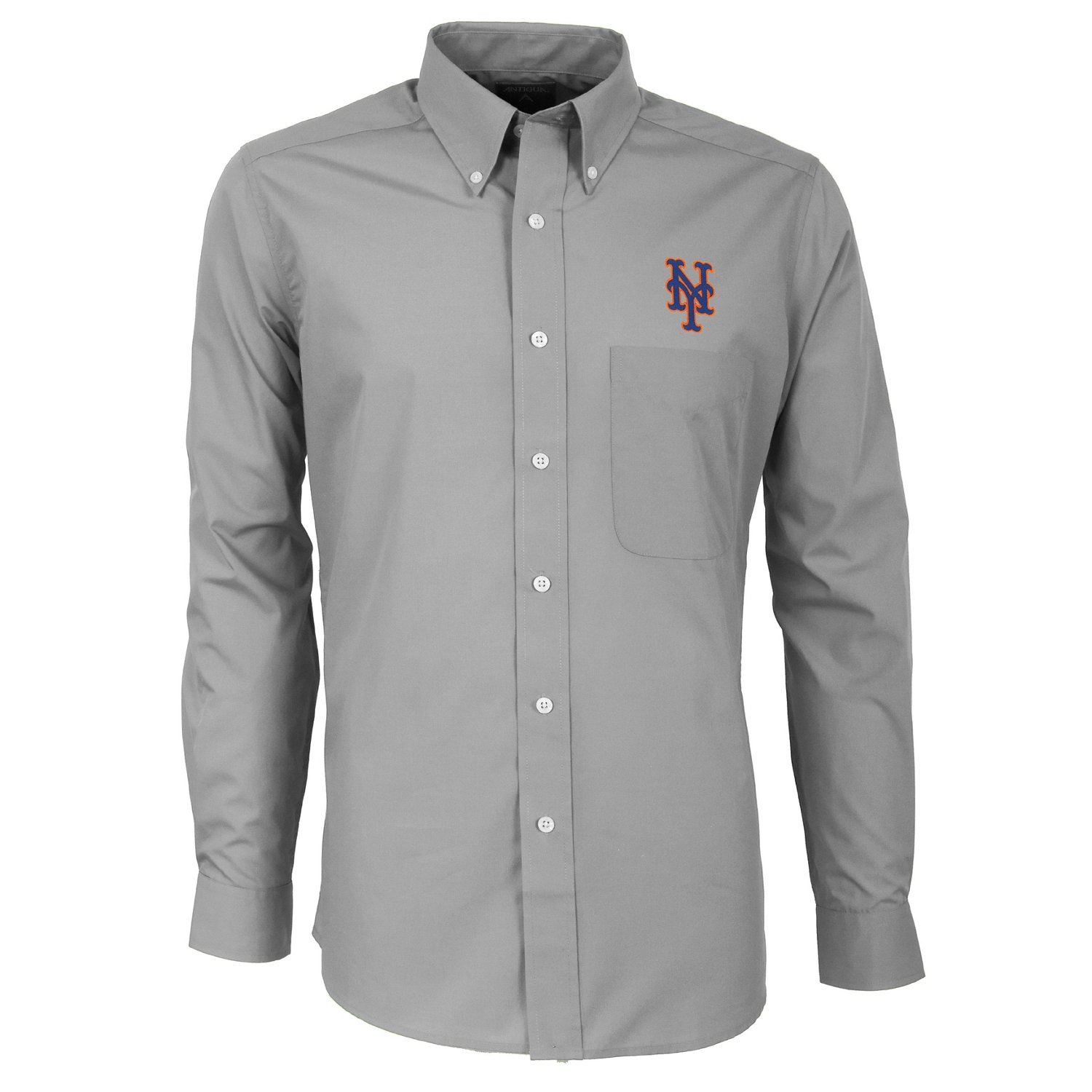 new york mets button down shirt