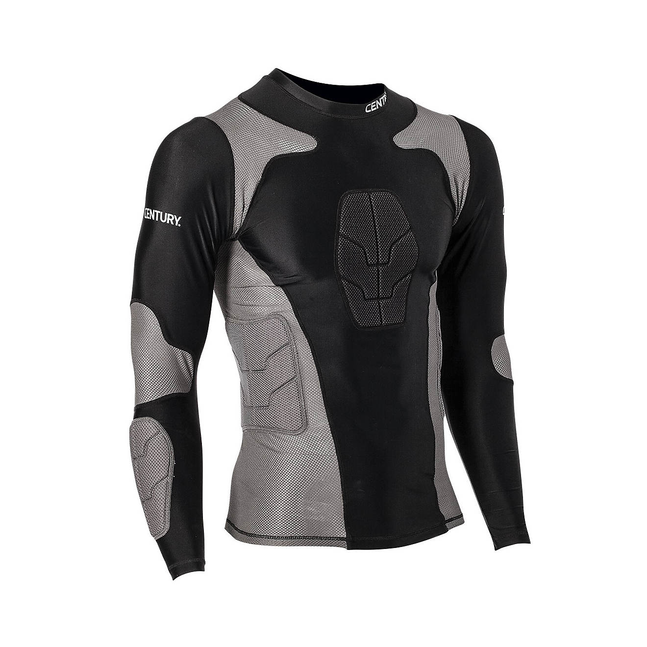 Century Men's Long Sleeve Padded Compression Shirt                                                                               - view number 1