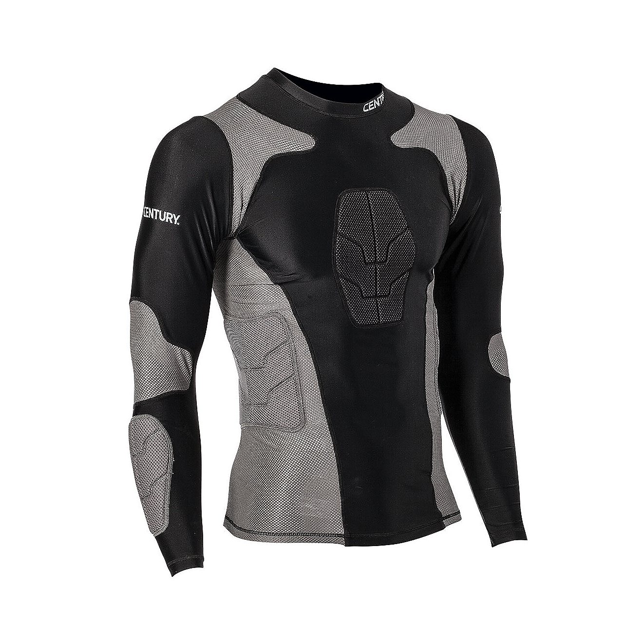 Century Men's Long Sleeve Padded Compression Shirt                                                                               - view number 1