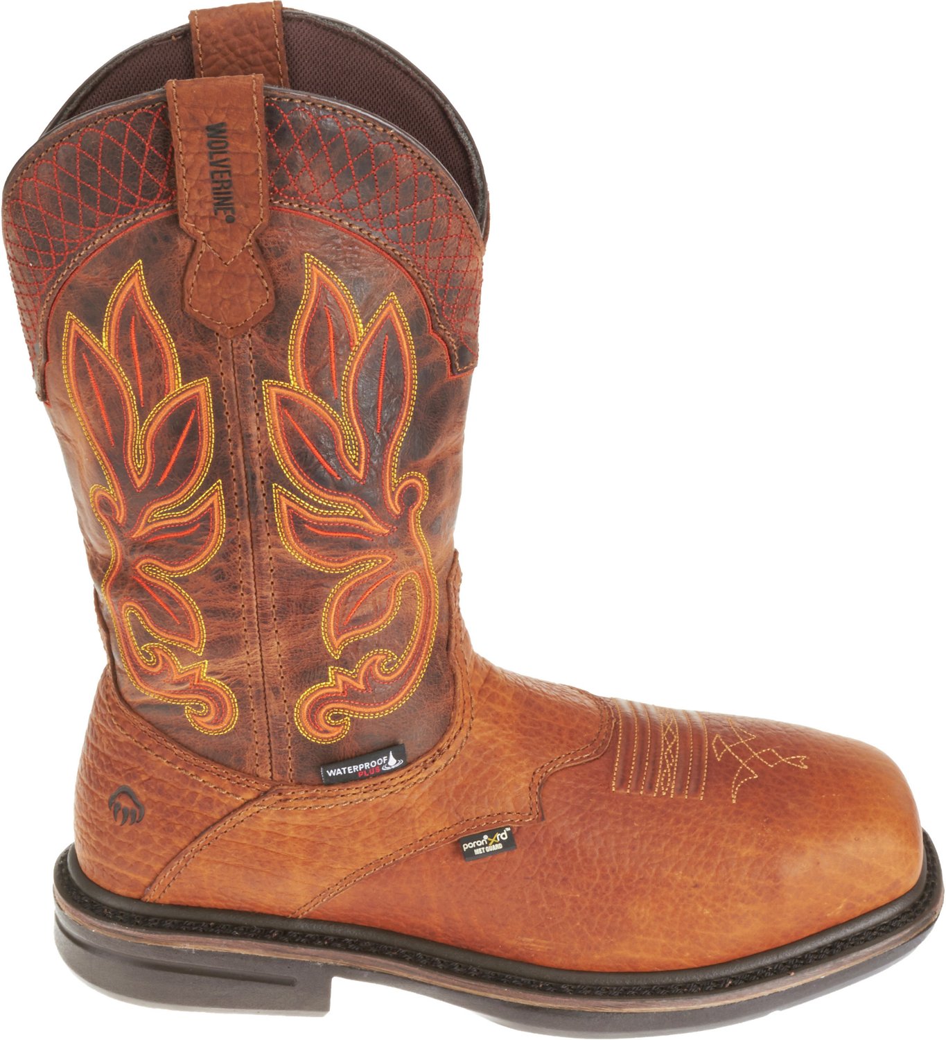 wolverine durashock composite toe boots
