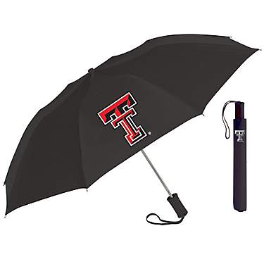 Storm Duds Adults' Texas Tech University Automatic Folding Umbrella                                                             