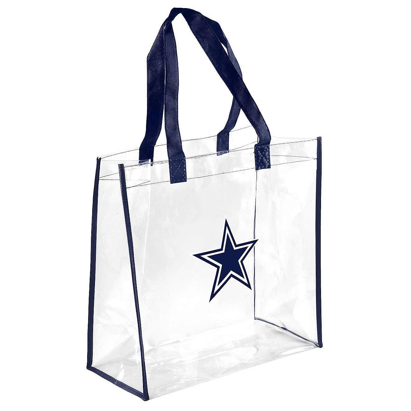Team Beans Dallas Cowboys Clear Reusable Bag                                                                                     - view number 1