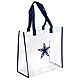 Team Beans Dallas Cowboys Clear Reusable Bag                                                                                     - view number 1 image