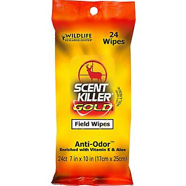 Wildlife Research Center® Scent Killer® Gold® Field Wipes 24-Pack                                                            