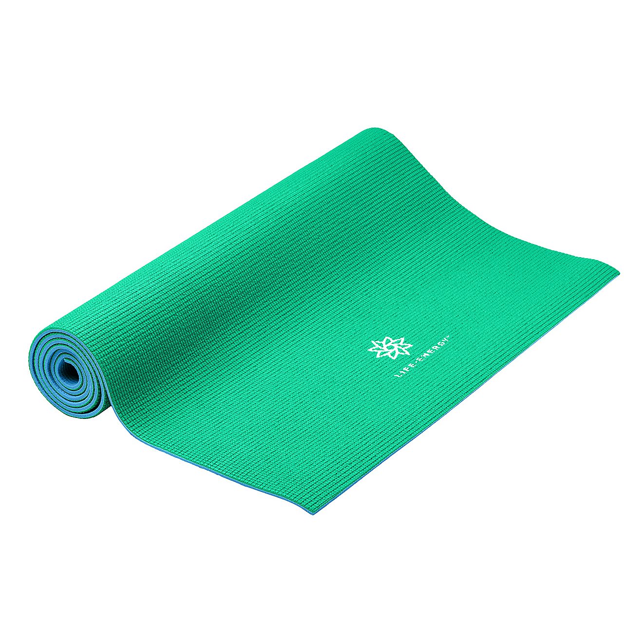 Life Energy 6mm Reversible Double Sided Yoga Mat - Emerald                                                                       - view number 1