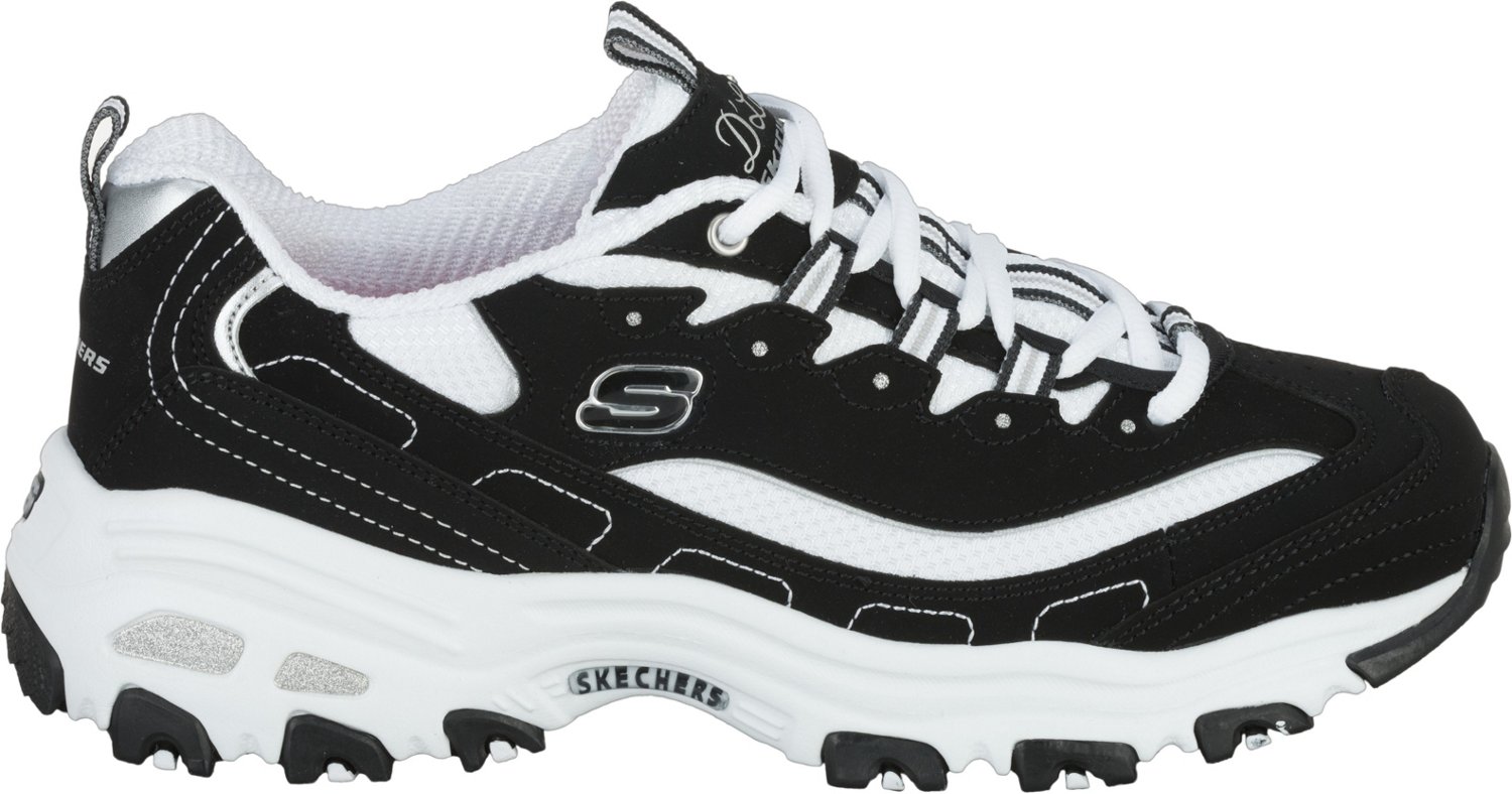 SKECHERS Women's D'Lites Biggest Fan Shoes Academy