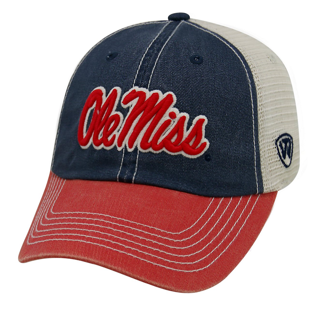 Top of the World Men's University of Mississippi Off-Road Adjustable Cap                                                         - view number 1