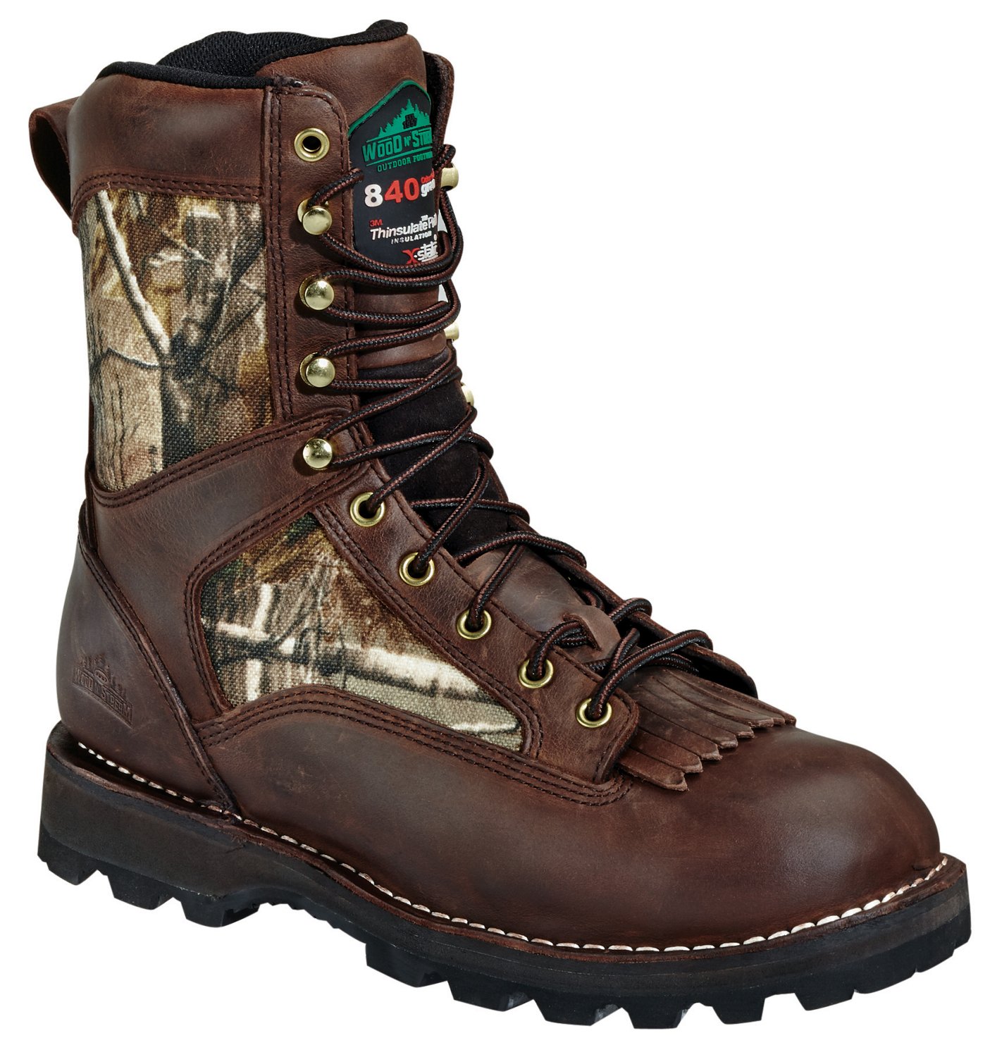 Wood N' Stream Men's Instigator Insulated Camo Hunting Boots Academy