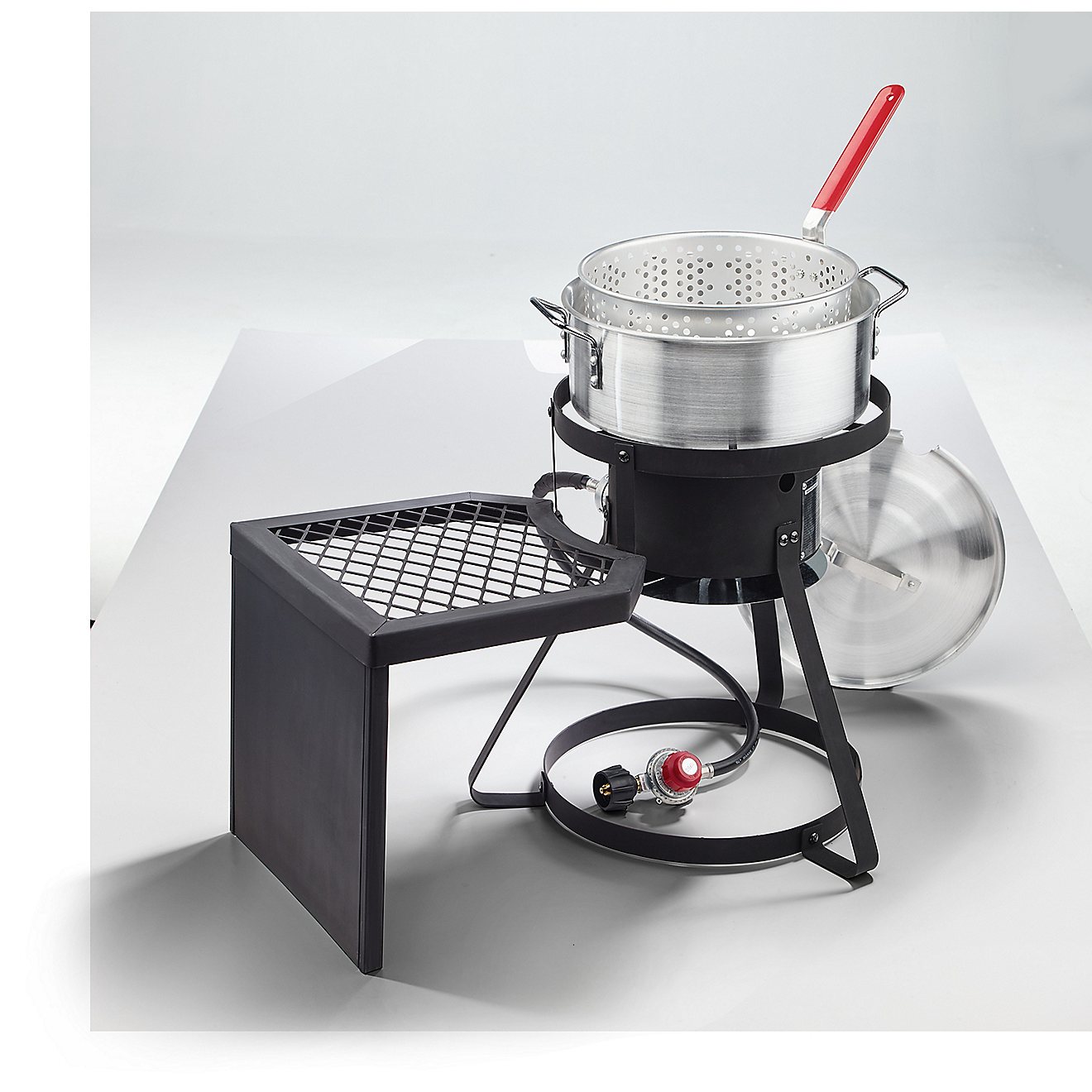 Outdoor Gourmet 10 qt Fish Fryer Set with Side Table                                                                             - view number 4