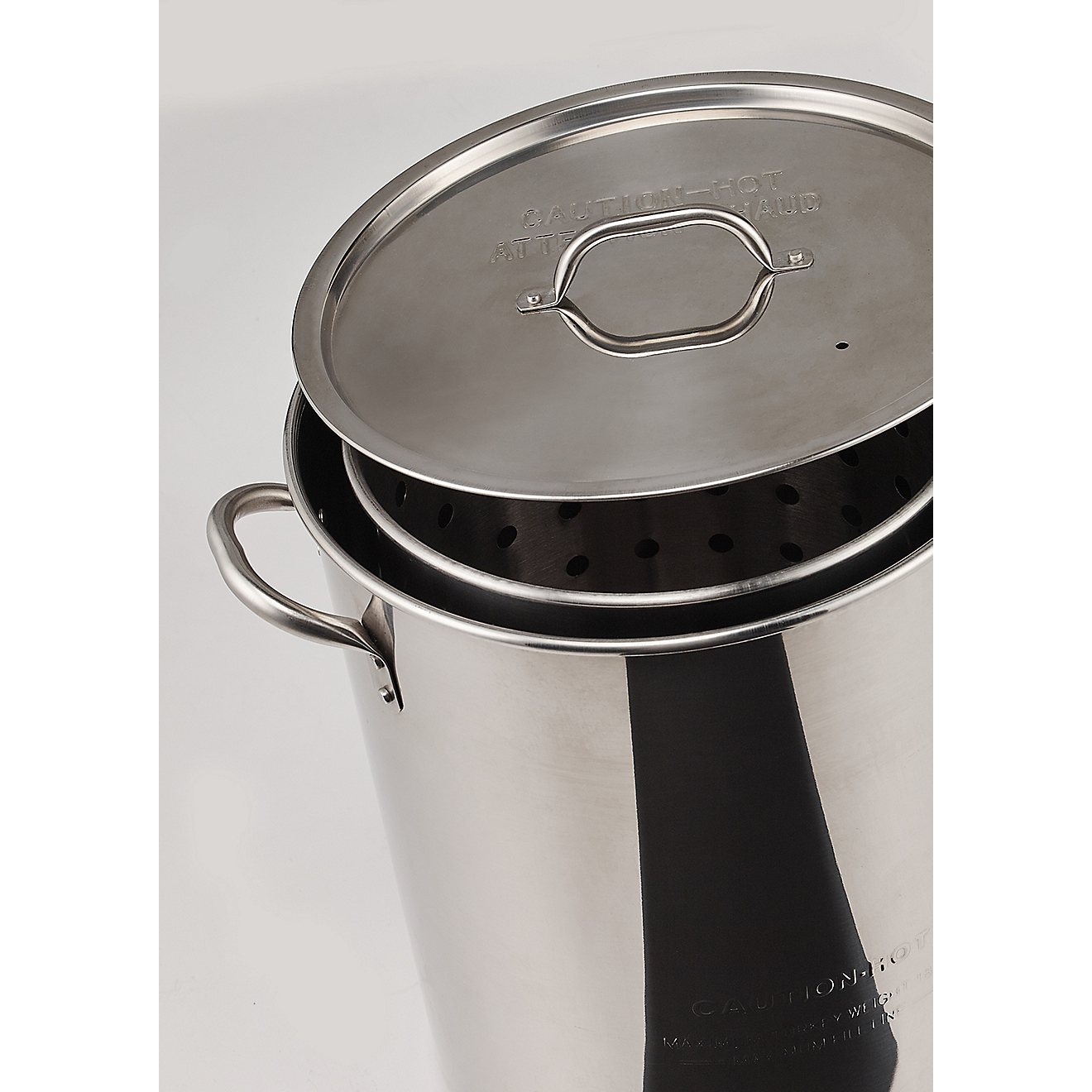 Outdoor Gourmet Stainless-Steel Pot Kit with Strainer                                                                            - view number 2